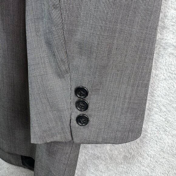 Corneliani Jacket Extra Fine Virgin Wool 46 US Made in Italy Gray Blazer - Picture 8 of 15